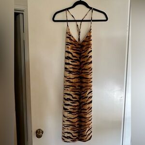 Tiger Print Dress